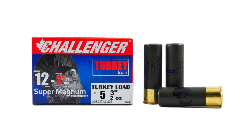 Munitions Challenger Turkey Load cal. 12 / 3" / #4, #5 et #6