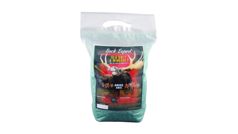 Sel de mer et minéraux à l'anis de Buck Expert