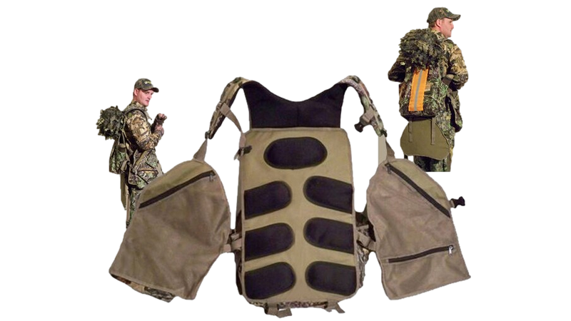 Veste à dindon avec siège et Quaker Boy