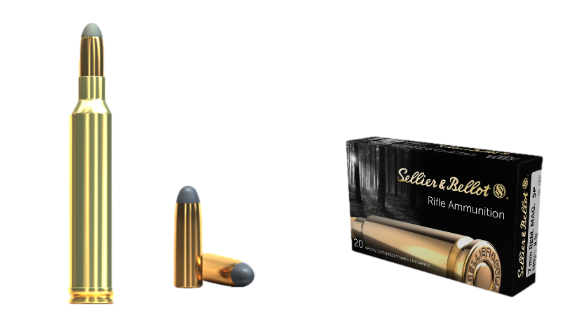 Munitions cal.7mm Rem Mag 140gr soft point Sellier & Bellot