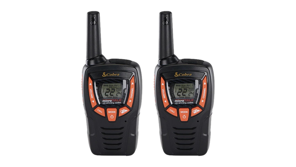 Ensemble de deux radios bidirectionnelles (Walkie Talkies) 40 km ACXT345 Cobra