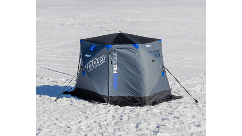 Abris de pêche blanche Votex Pro Cabin par Otter