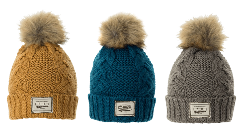 Tuques Chunky Knit Pom DSG Outerwear