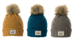 Tuque à pompon Chunky Knit beige DSG