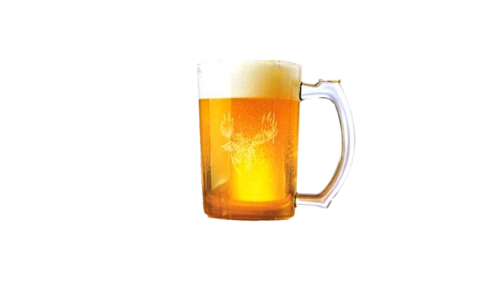 Ensemble de deux chopes à bière orignal