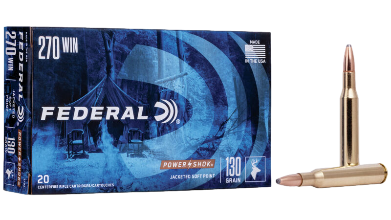 Munitions Federal Power Shok 270 WIN 130 gr.