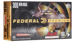 Munitions cal.300WIN MAG 180gr swift scirocco Federal
