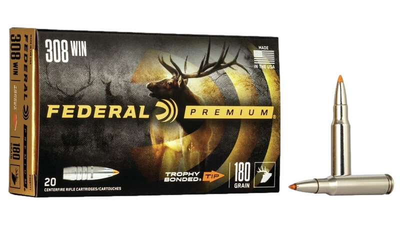 Munitions .308 180 gr. Trophy Bonded Federal Premium