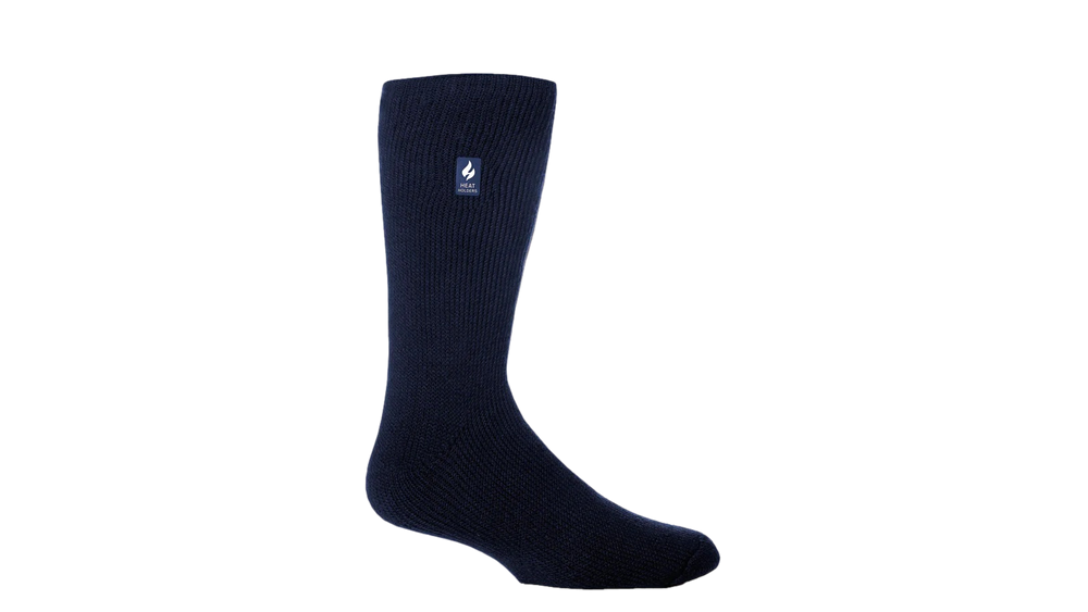 Bas bleu marin Heat Holders homme 7-12 femme 8-13