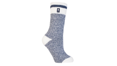 Bas de cotton pour femme 5-9 soft navy Heat Holders