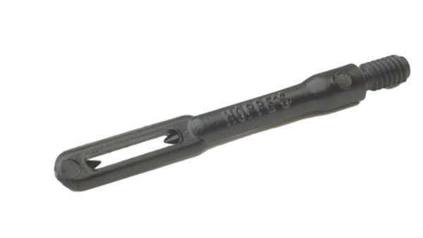 Extrémité fendue pour nettoyage d'armes à feu.