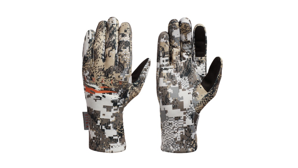 Womens traverse glove optifade elevated II Sitka Gear [Small - ELEVATED II]