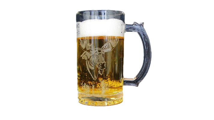 Ensemble de deux chopes à bière orignal