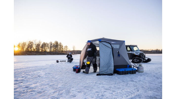 Abris de pêche blanche Vortex Pro Lodge de Otter