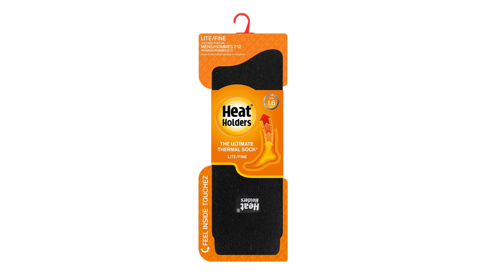 Bas thermique homme 7-12 noir Heat Holders
