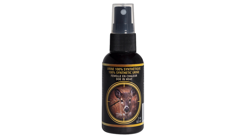 Urine de chevreuil femelle en chaleur 100% synthétique Meunerie Soucy