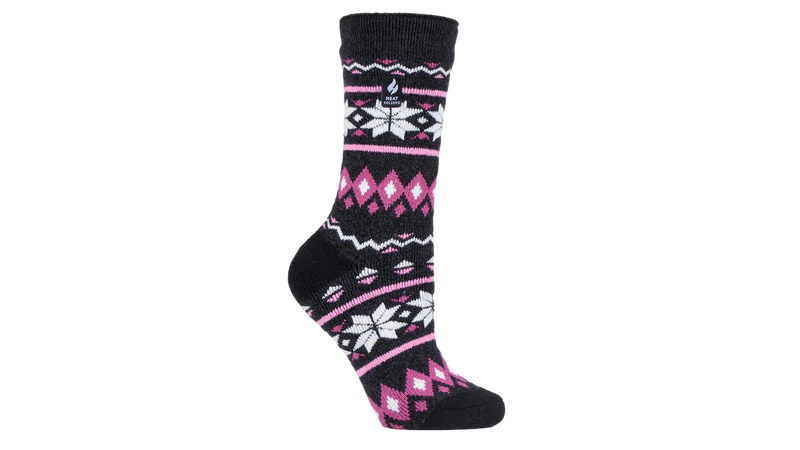 Chaussettes pour femmes Fairisle Lite de Heat Holders