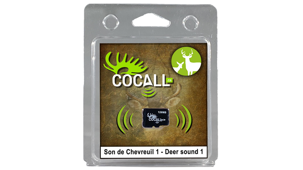 Carte de sons Chevreuil 1 pour Cocall