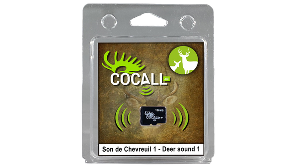 Carte de sons Chevreuil 1 pour Cocall