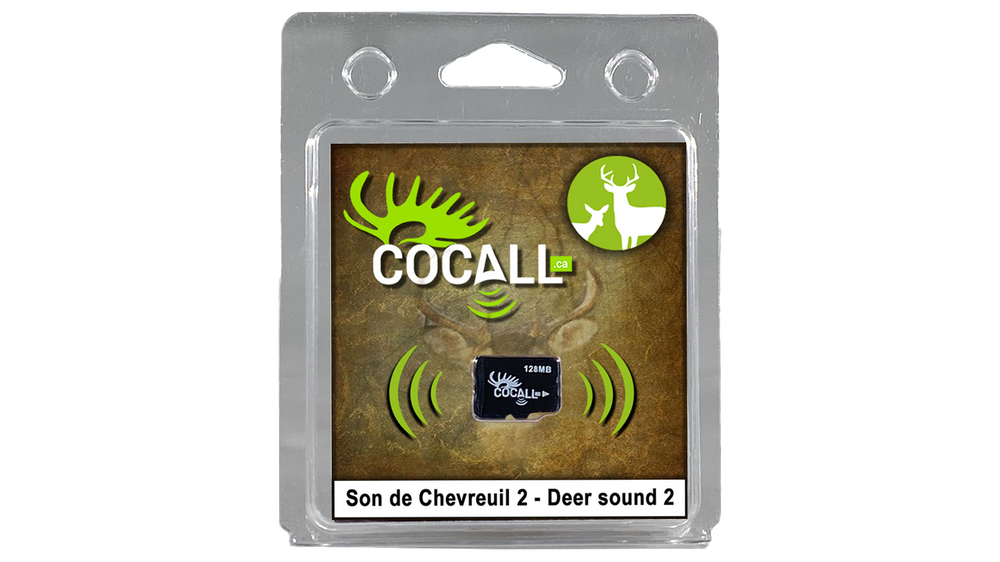 Carte de sons Chevreuil 2 pour Cocall
