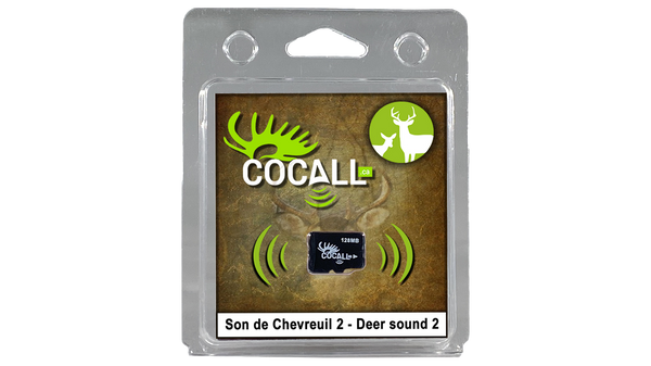 Carte de sons Chevreuil 2 pour Cocall