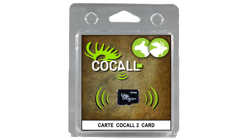 Carte de sons originaux Orignal pour Cocall 2