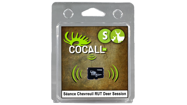 Carte de sons Séance Chevreuil RUT pour Cocall