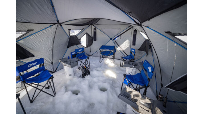 Abris de pêche blanche Vortex Pro Monster Lodge de Otter