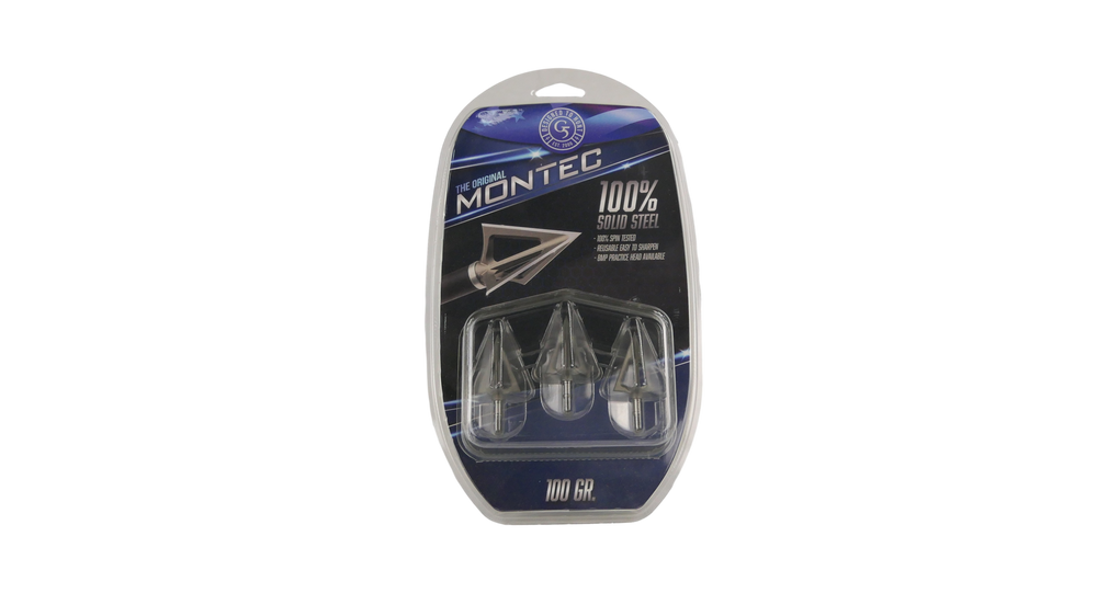 MONTEC POINTES DE CHASSE G5 100 GR. 3PK
