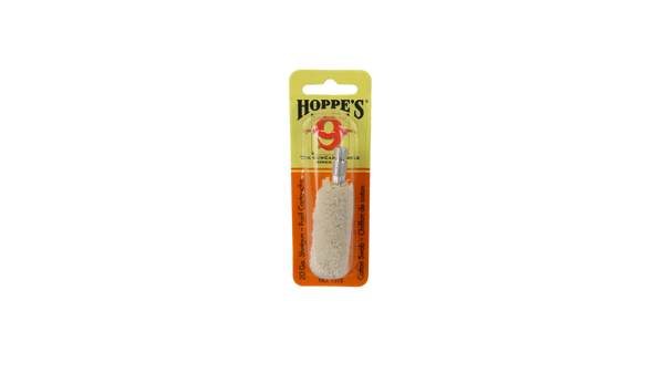 Cotton swab gun bore cleaner