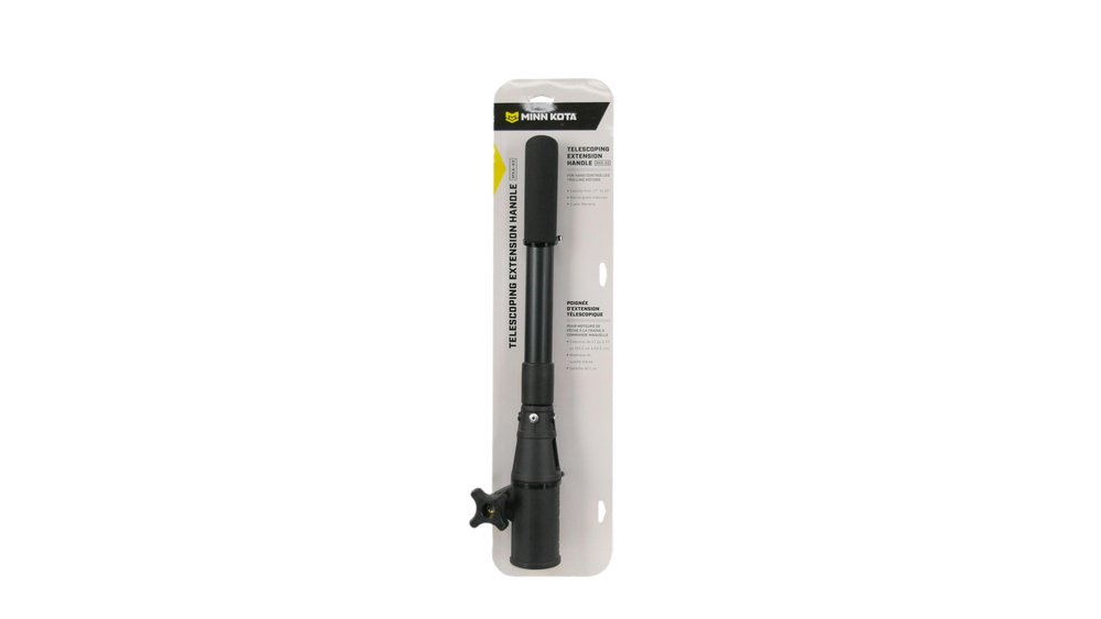 24'' to 40'' telescoping extension handle for Minn Kota trolling motor.