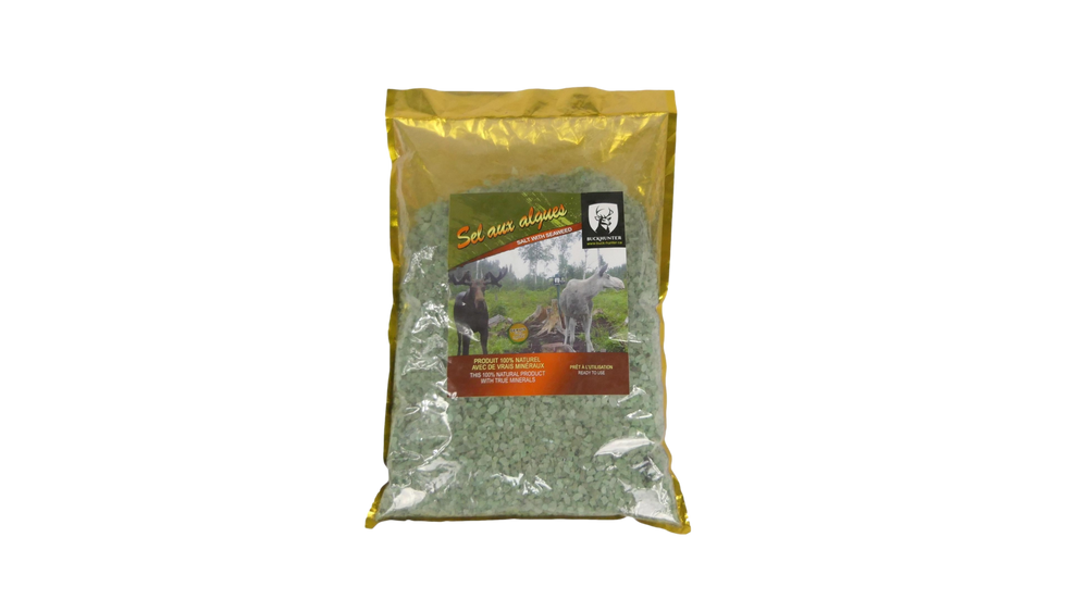 Salt with seaweed 100% natural