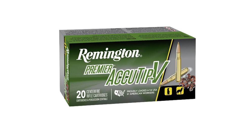 Munitions Remington Premier Accutip-V 22-250 REM 50 gr. BT