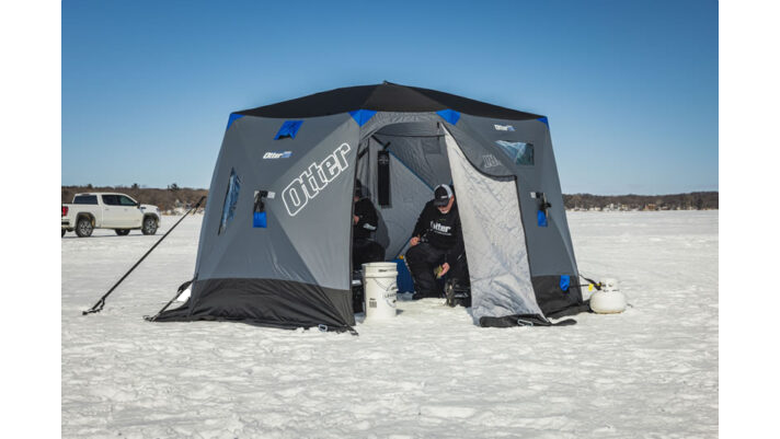 Abris de pêche blanche Vortex Pro Resort de Otter