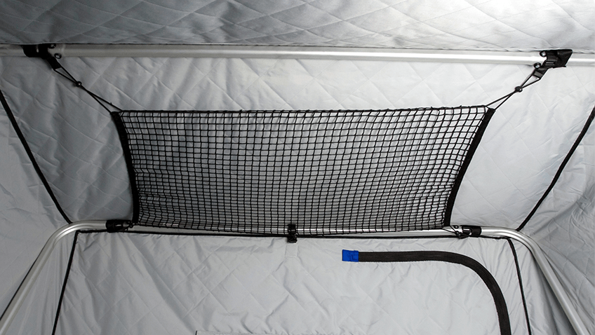 Filet de rangement pour abris de pêche blanche Otter