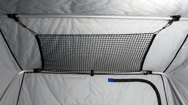 Filet de rangement pour abris de pêche blanche Otter