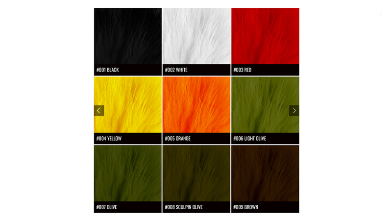 Marabou 4" de Shore Fishing (couleurs variées)
