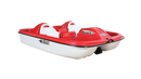 Pédalo Monaco 5 places rouge de Pelican