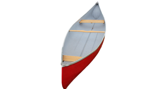 Canot Trudel 15' 3 quilles, 2 bouts pointus