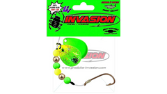Harnais à truite avec hameçons simple #4 / Colorado #3 par Invasion