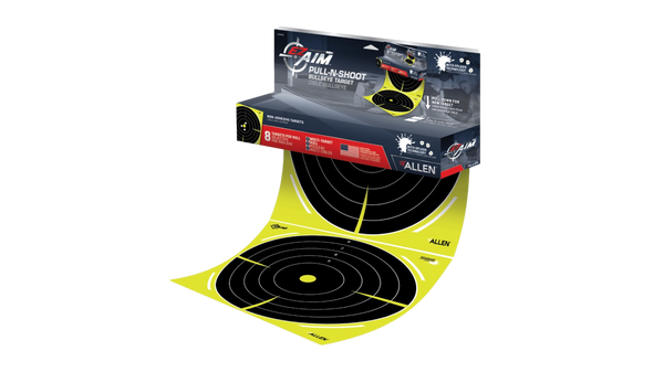 Cible Bullseye EZ-Aim Splash de Allen (paq. de 8)