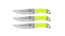 Ensemble de 3 couteaux à lancer avec cible