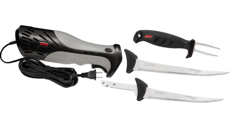 Couteau à filets électrique 110V Heavy Duty Combo de Rapala