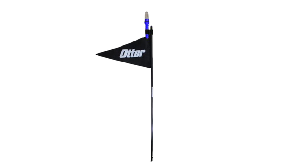 Ensemble lumière et drapeau pour abris Otter