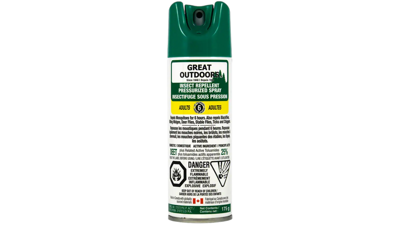 Insectifuge en vaporisateur Great Outdoors