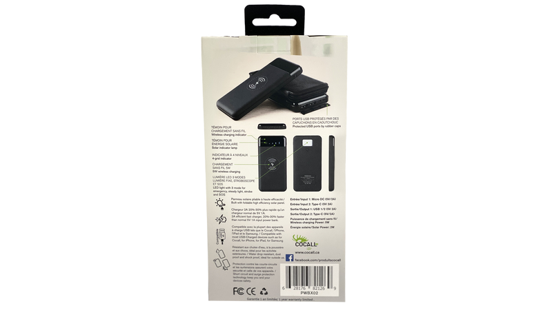 Chargeur solaire pour Cocall 2