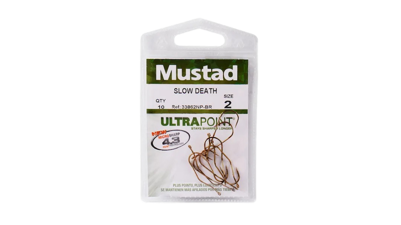 Hameçons Slow Death par Mustad