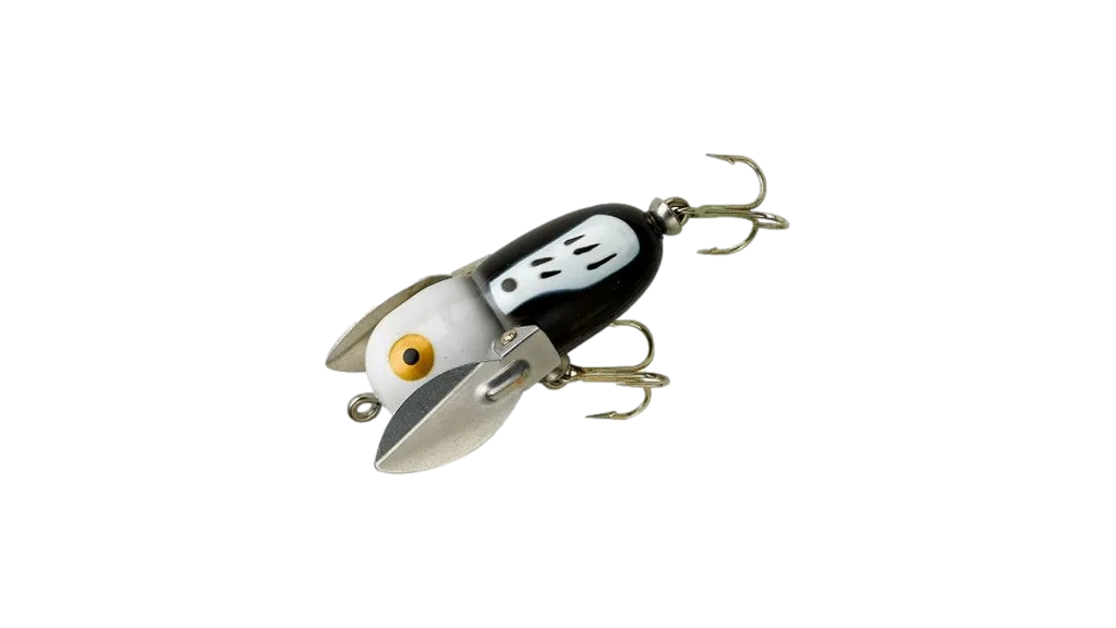 Leurre De Pêche Ancien Heddon "Crazy Crawler" - Vintage Et Authentique